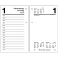 thumbnail image 1 of AT-A-GLANCE 2025 Daily Loose-Leaf Desk Calendar Refill with Monthly Tabs, 1 of 5