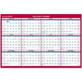 thumbnail image 1 of AT-A-GLANCE 2025 Vertical Horizontal Reversible Yearly Wall Calendar Large 24 x, 1 of 3