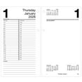 thumbnail image 1 of AT-A-GLANCE 2026 Daily Loose-Leaf Desk Calendar Refill Standard 4 12 x 8 - Desk, 1 of 5