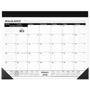 AT-A-GLANCE 2026 Monthly Desk Pad Calendar Standard 21 34 x 17 - Desk Pad