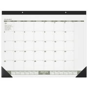 AT-A-GLANCE 2026 Recycled Monthly Desk Pad Calendar Standard 22 x 17 - Desk Pad