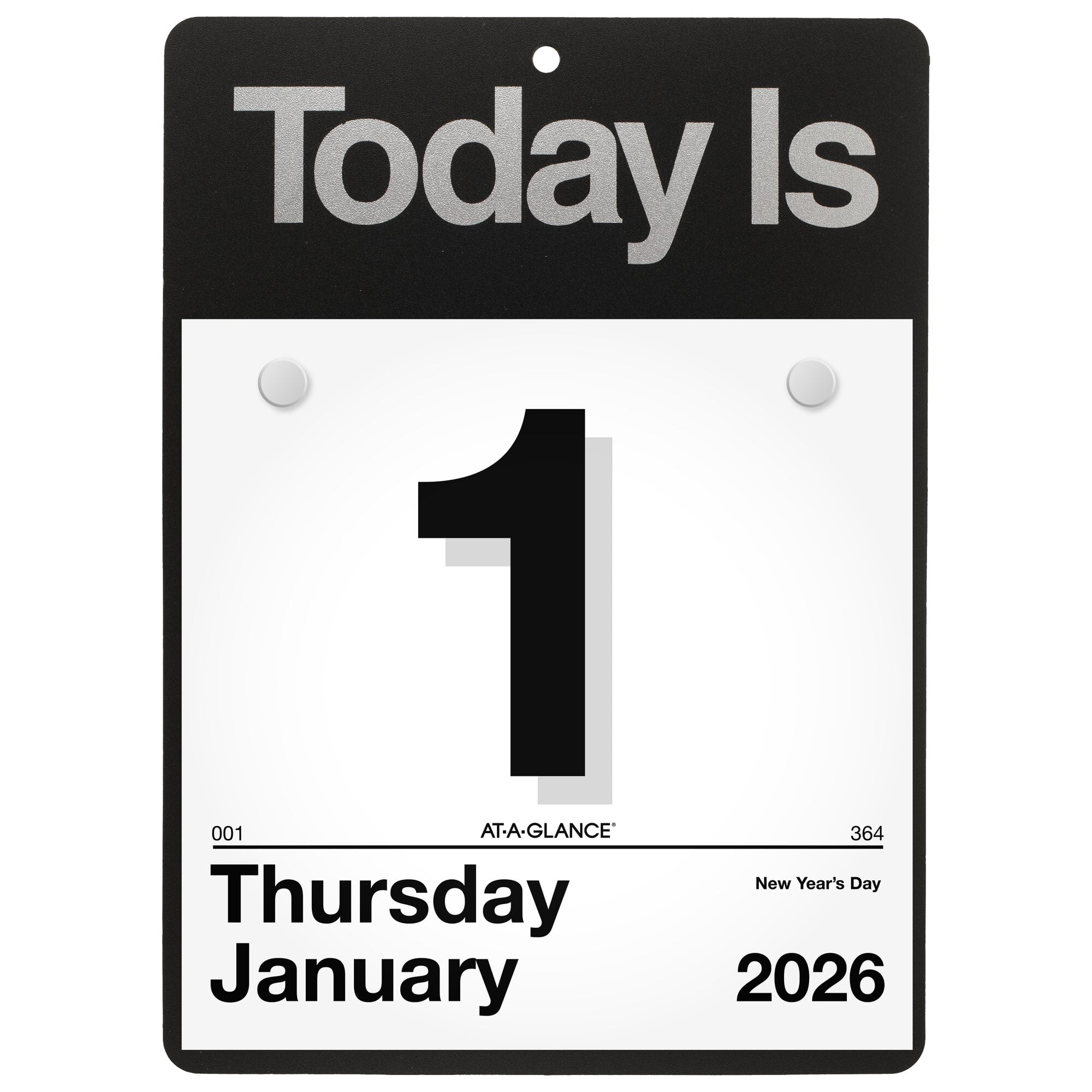 AT-A-GLANCE 2026 Today Is Daily Wall Calendar Small 6 x 6 - Wall Calendars