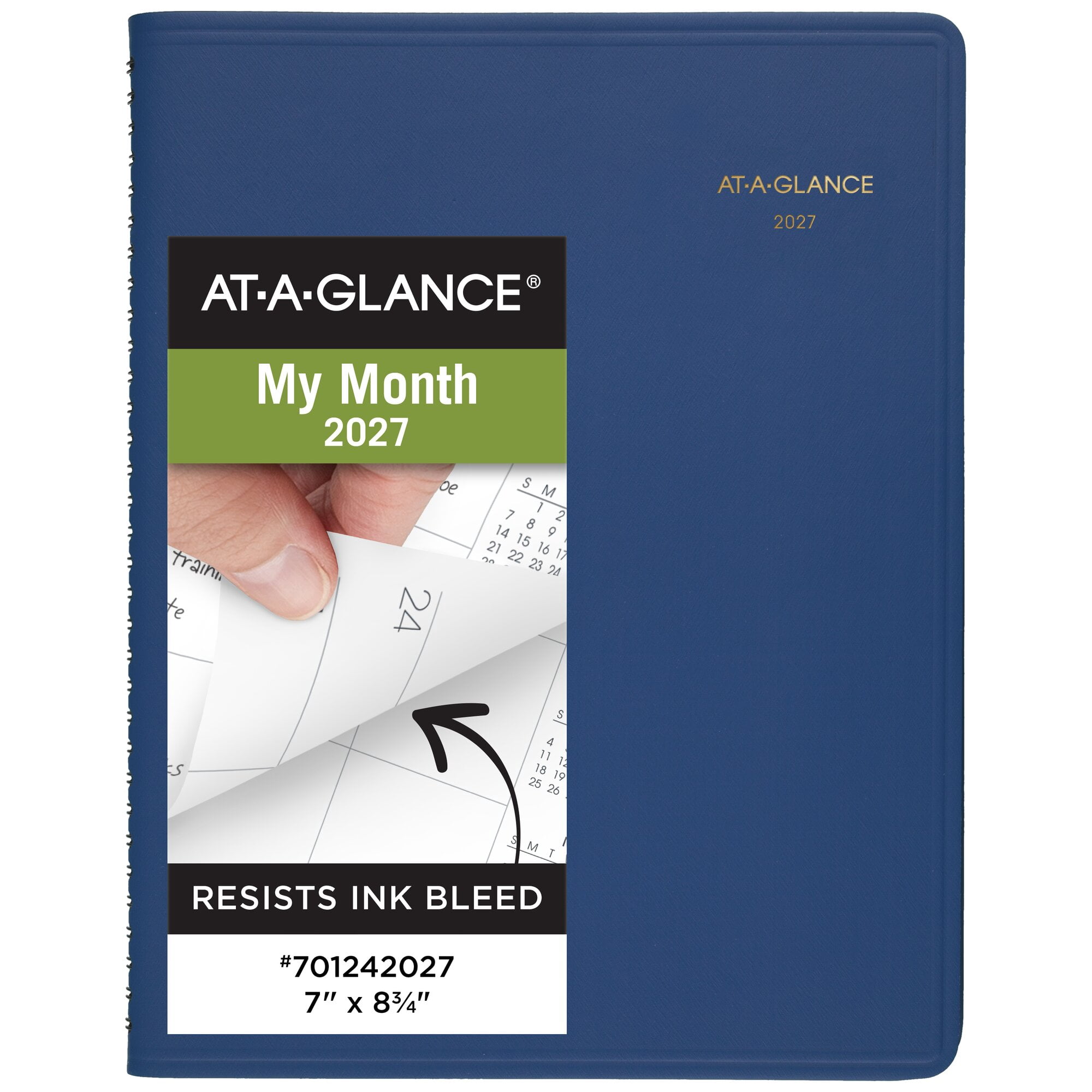 AT-A-GLANCE 2027 Monthly Planner Blue Medium 7 x 8 34 - Monthly