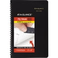 thumbnail image 1 of AT-A-GLANCE Academic 2023-2024 Weekly Appointment Book Planner Black Small 5 x 8, 1 of 7