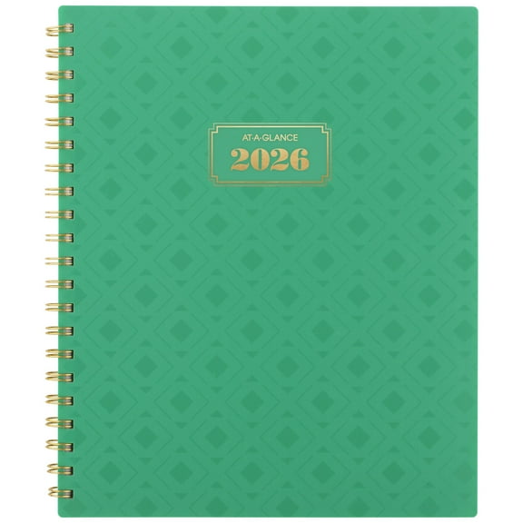 AT-A-GLANCE BADGE 2026 Weekly Monthly Planner Geo Large 8 12 x 11 - Weekly