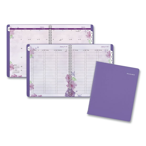 AT-A-GLANCE® Executive Weekly/Monthly Appointment Book, 6-1/2" X 8-3/4