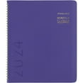ATAGLANCE Contemporary 2024 Monthly Planner Purple Large 9 x 11