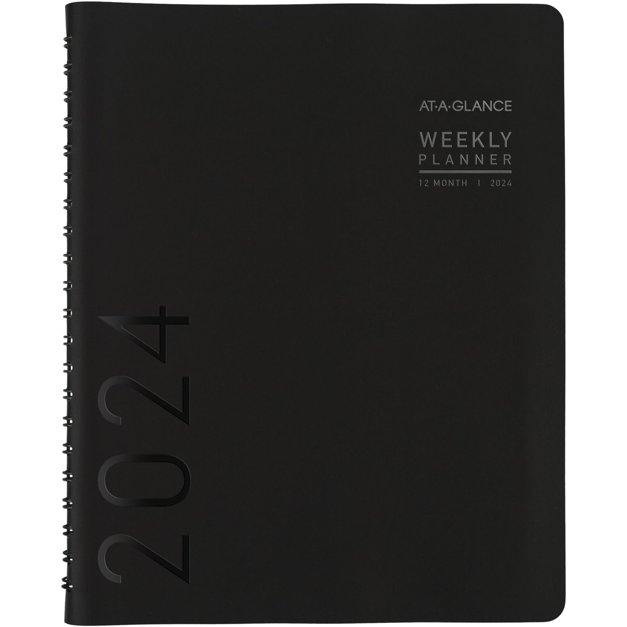 AT-A-GLANCE 2024 Weekly Monthly Planner, Black, Medium, 7 X 8 3/4 - View #9