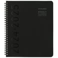 20242025 ATAGLANCE® Academic Weekly/Monthly Medium Planner, 7" x 83/4", Black, July to June