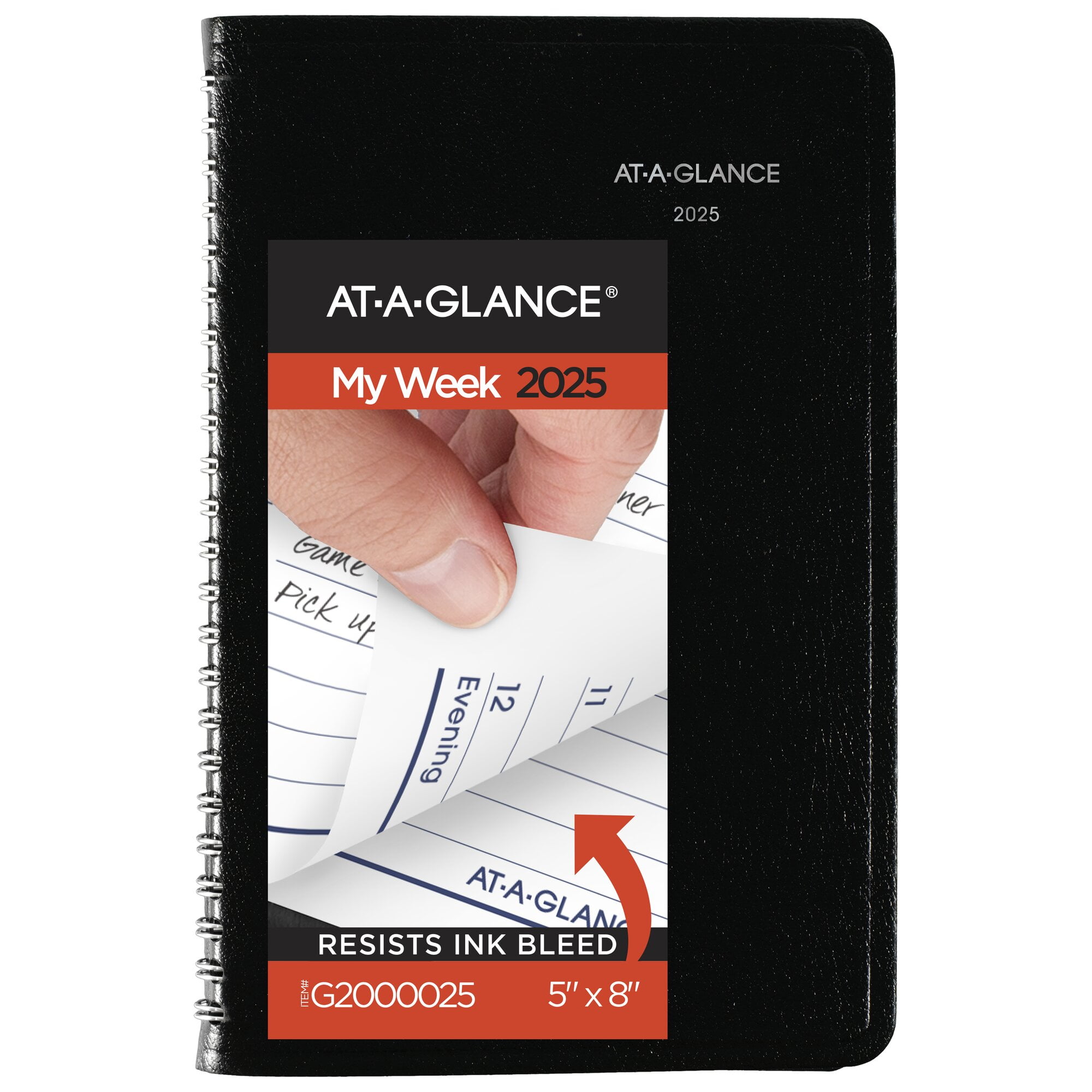 AT-A-GLANCE DayMinder 2025 Weekly Appointment Book Planner