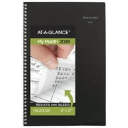 AT-A-GLANCE DayMinder 2026 Monthly Planner Black Large 8 x 12 - Monthly Planners