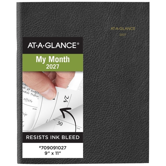 AT-A-GLANCE Executive 2027 Monthly Padfolio Refill for 70-290 Large 9 x 11 -