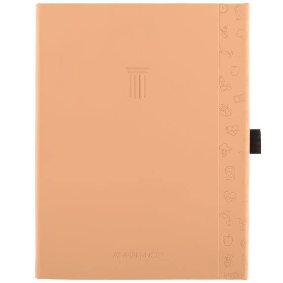 AT-A-GLANCE FOUNDATION WELLNESS Undated Planner Small 5 34 x 8 14 - Undated