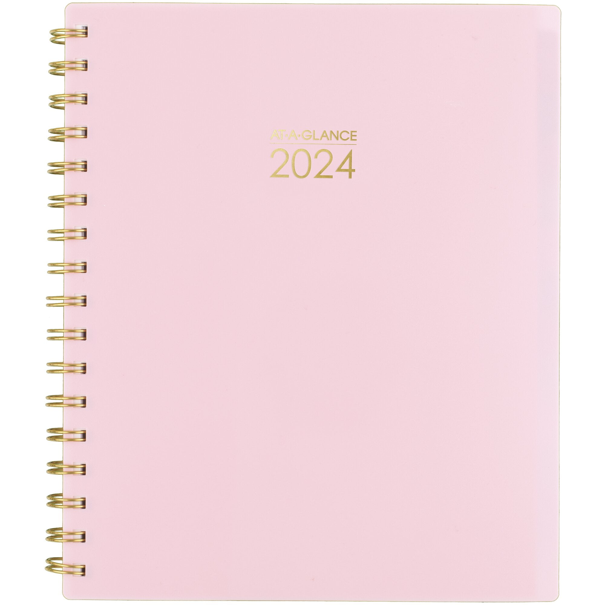 ATAGLANCE Harmony 2024 Weekly Monthly Planner Pink Medium 7 x 8 34 Weekly