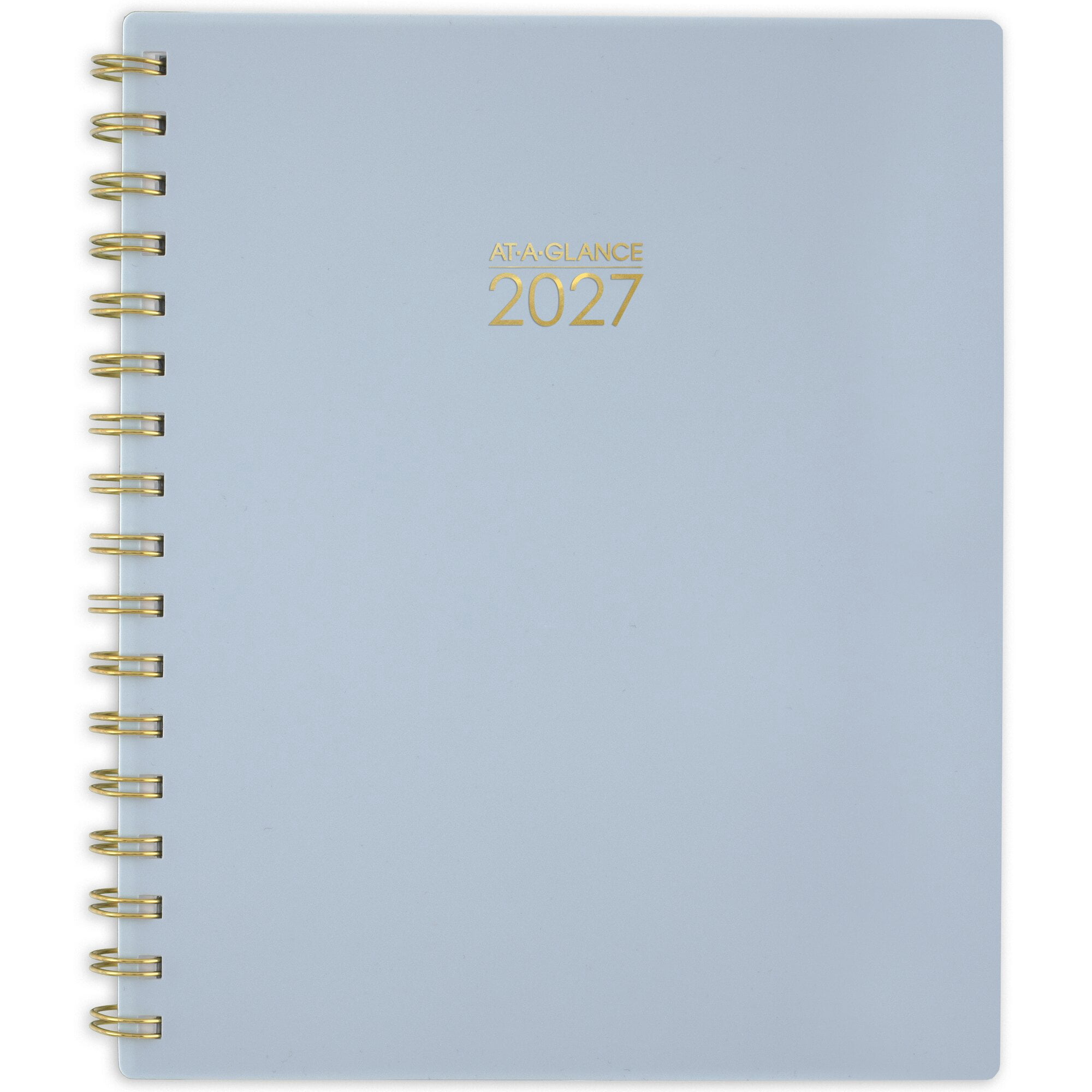AT-A-GLANCE Harmony 2027 Weekly Monthly Planner Ice Blue Medium 7 x 8 34 -