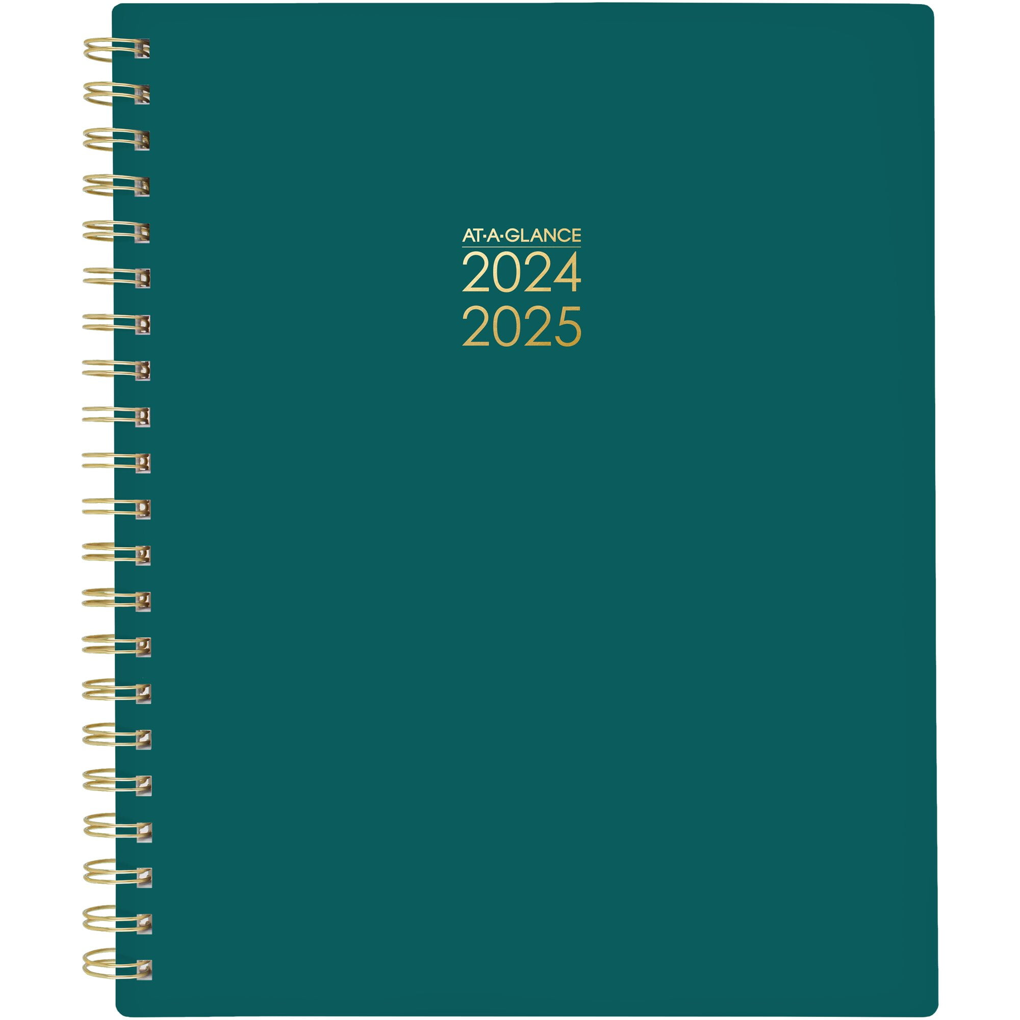 ATAGLANCE Harmony Academic 20242025 Weekly Monthly Planner Palm