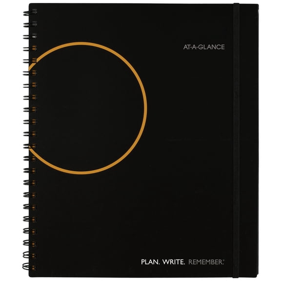 AT-A-GLANCE Plan Write Remember Undated Planning Notebook with Reference