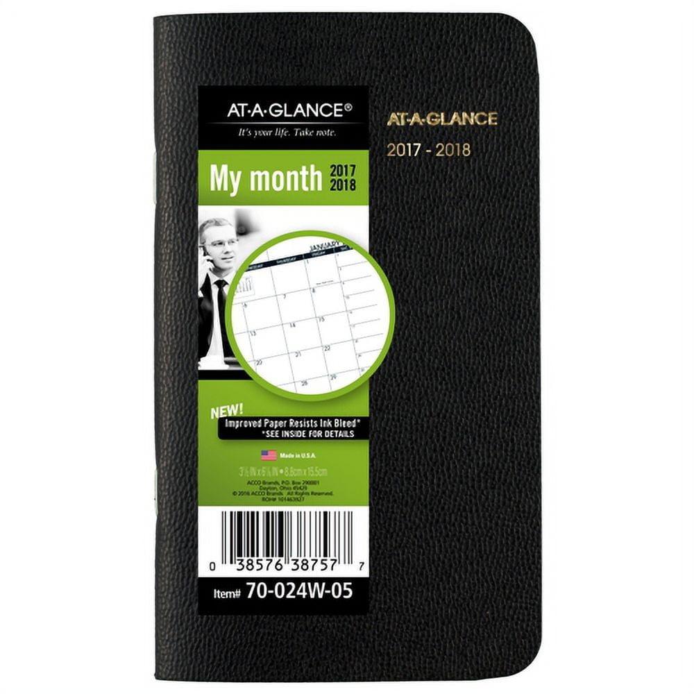 ATAGLANCE Pocket Monthly Planner