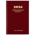 thumbnail image 1 of AT-A-GLANCE Standard Diary 2026 Daily Reminder Red Small 5 x 7 12 - Daily, 1 of 7