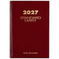 thumbnail image 1 of AT-A-GLANCE Standard Diary 2027 Daily Reminder Red Medium 5 34 x 8 14 - Daily, 1 of 3