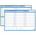 thumbnail image 1 of AT-A-GLANCE Undated 90/120-Day Horizontal Erasable Wall Calendar, Reversible, 36" x 24" - PM239B28, 1 of 5