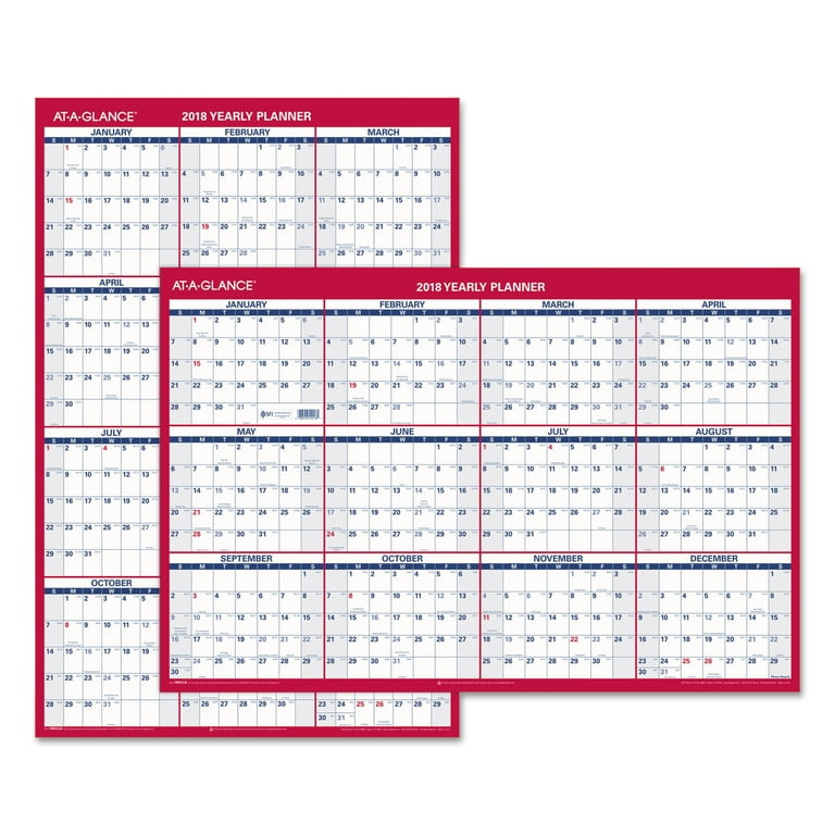 At a glance aagpm1428 horizontal wall calendar 3 months 46 off