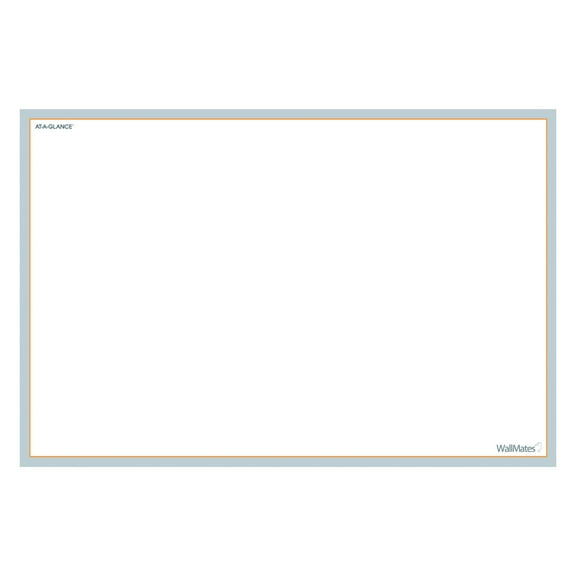 AT-A-GLANCE Undated WallMates Dry-Erase Writing Surface, Self-Adhesive, Extra Large, 36" x 24"