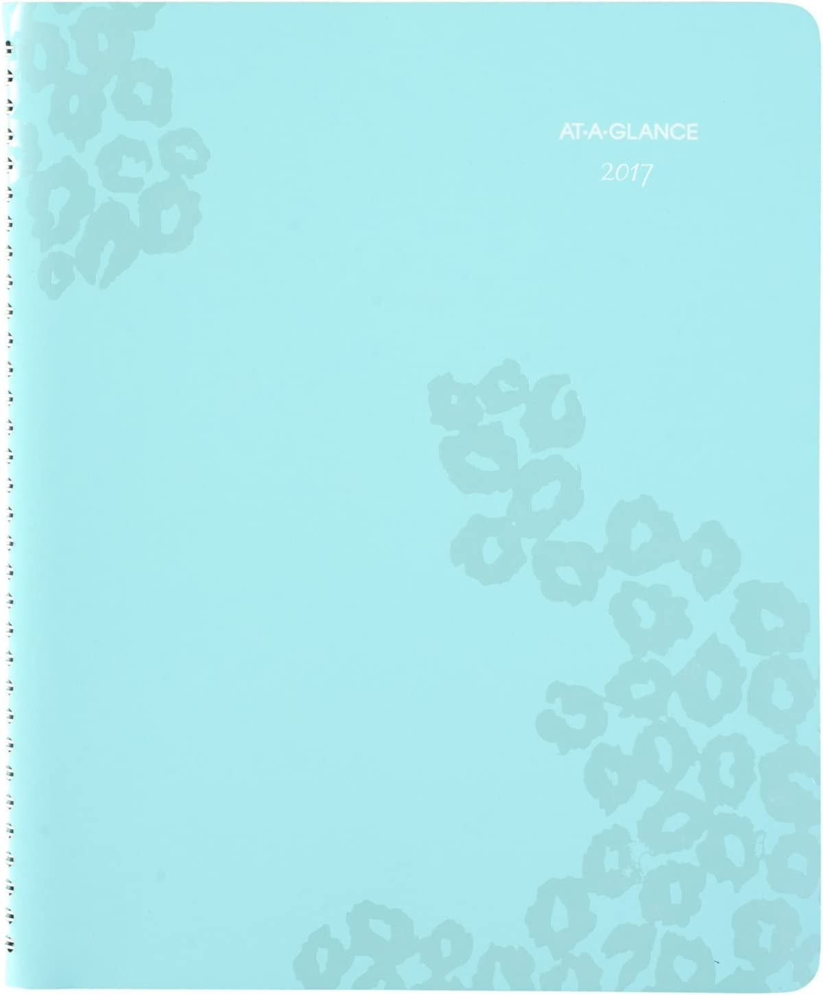 AT-A-GLANCE Weekly / Monthly Planner / Appointment Book 2017, 8-1/2 x 11", Professional, Wild Washes (523-905) Large 2017