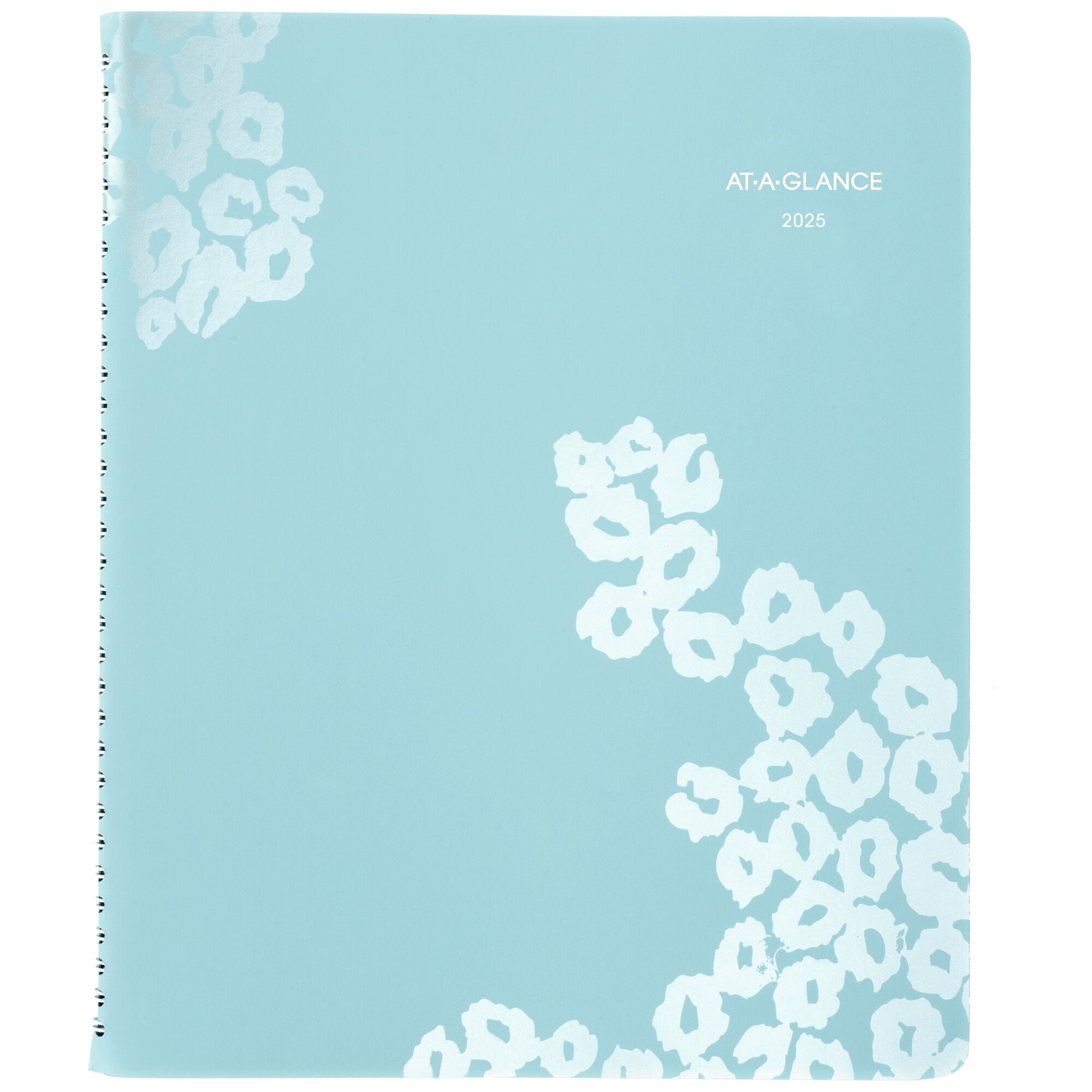AT-A-GLANCE Wild Washes 2025 Weekly Monthly Appointment Book Planner Teal Large