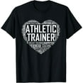 thumbnail image 1 of AT Certified Athletic Trainer T Shirt Gift Love Heart, 1 of 4