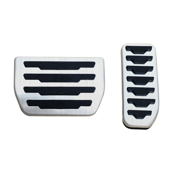 AT Foot Pedal Gas Fuel Brake Cover For Range Rover Evoque Discovery XE XF F-pace Interior Parts