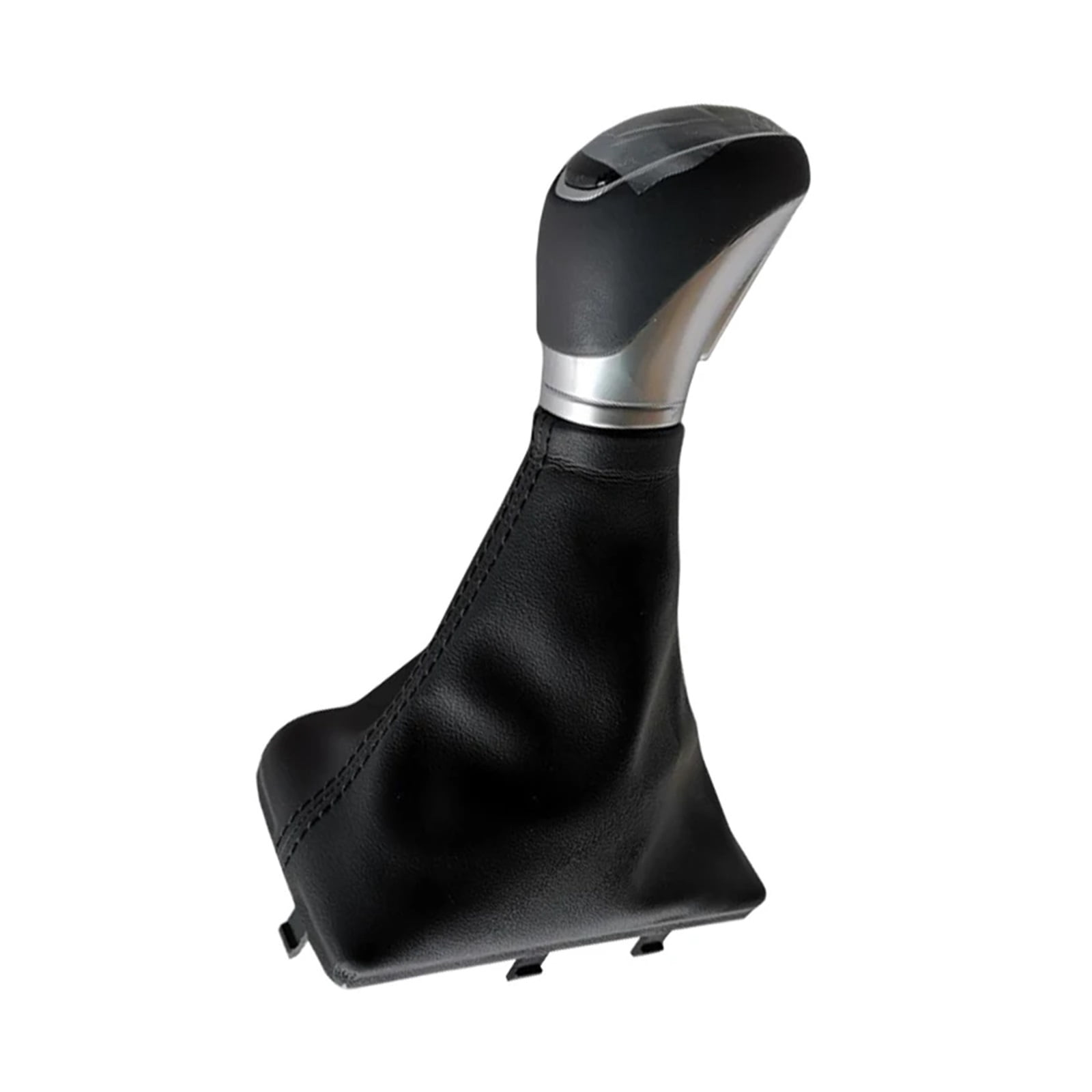 AT Leather Front Gear Shift Knob & Boot Cover Fit For Hyundai Elantra 2020 2019 2018 2017 2016 Automatic Transmission