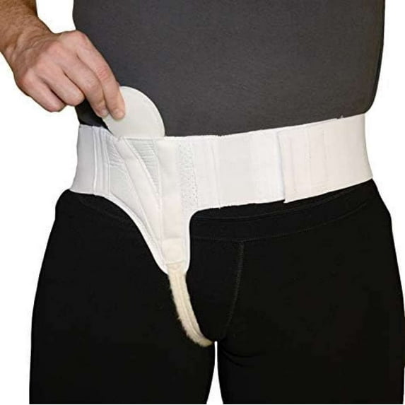 AT Right Side Inguinal/Groin Hernia Truss Straps w/Pads X-Large