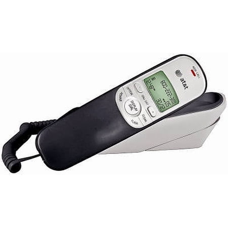 AT&T 1 Handle Analog Telephone Black