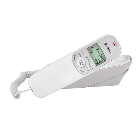AT&T 1 Handle Analog Telephone White
