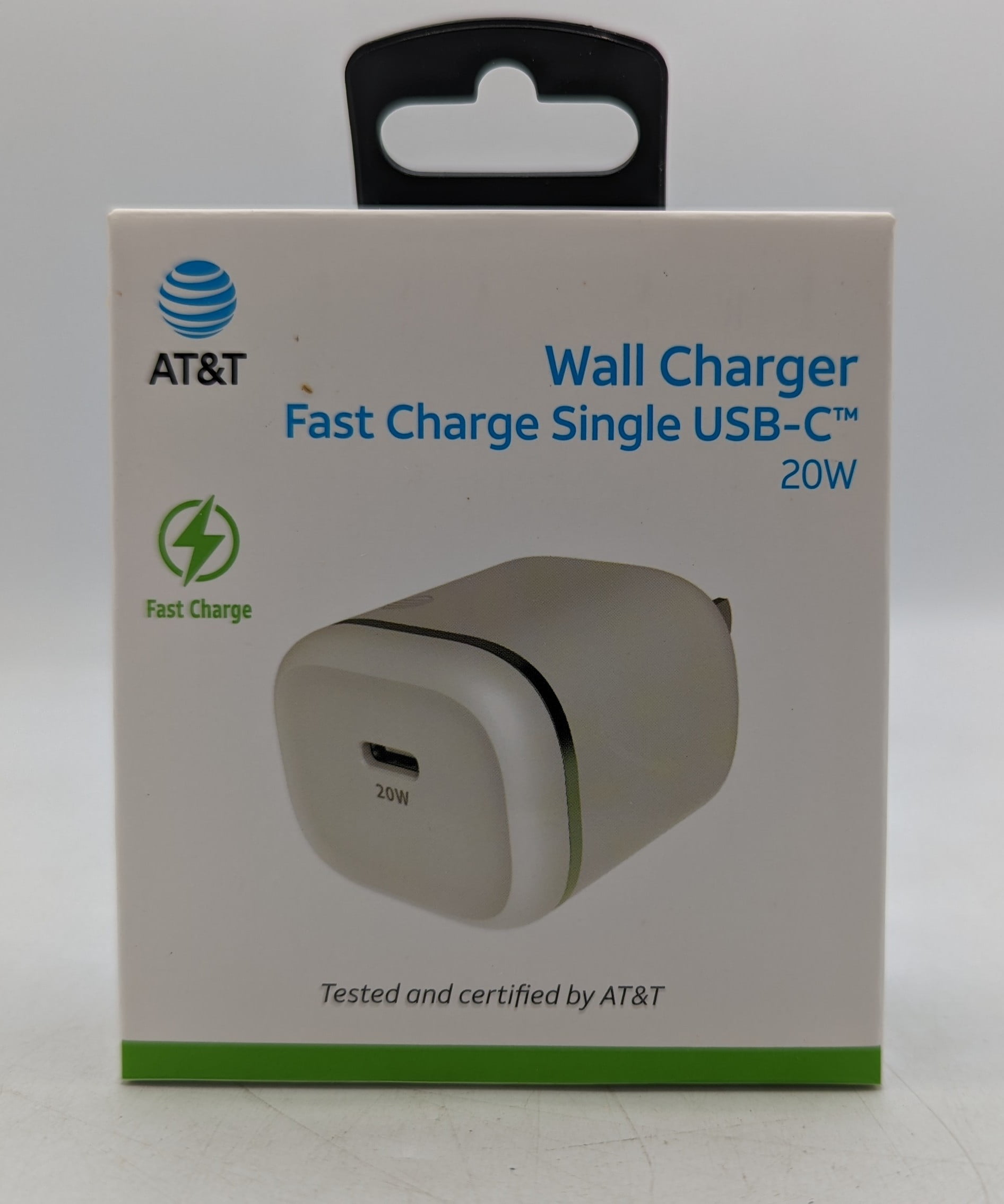 AT&T 20W Fast Charging Single USB-C Wall Charger - Walmart.com
