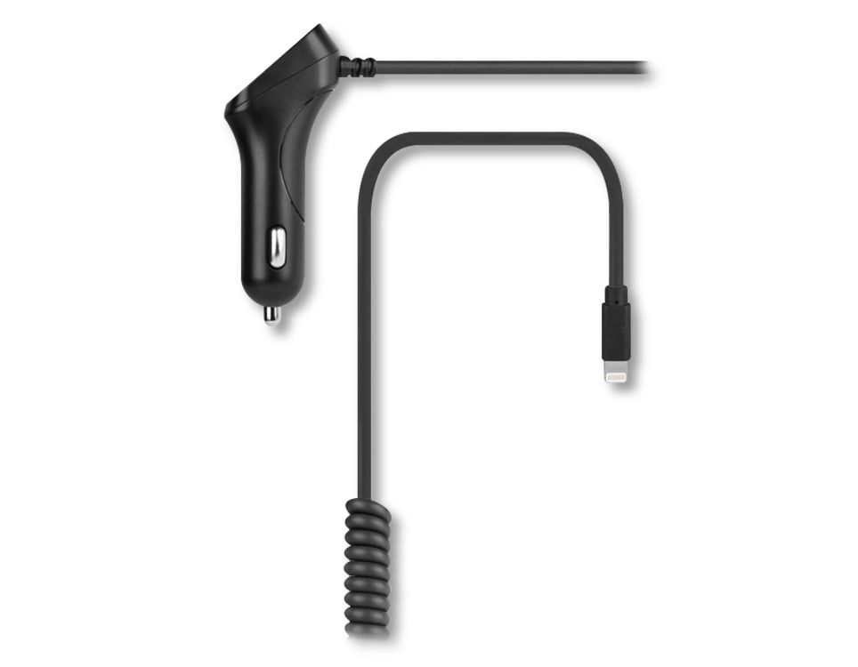 AT&T 3.4A Lightning Car Charger Black 4311C