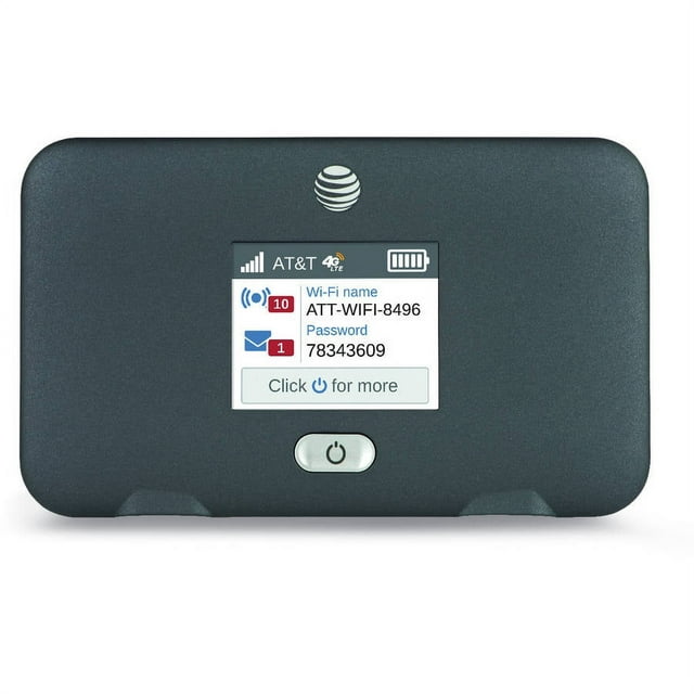 AT&T AirCard 779S 4G LTE No-Contract Mobile Hotspot - Black