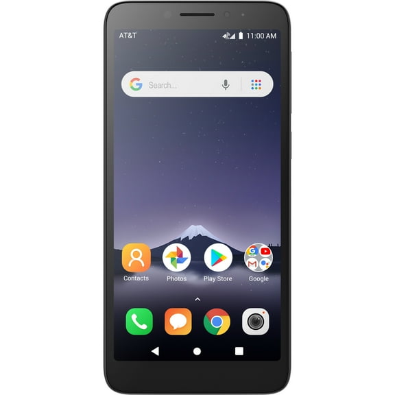 AT&T Alcatel Insight 16 GB Prepaid Smartphone, Suede Black