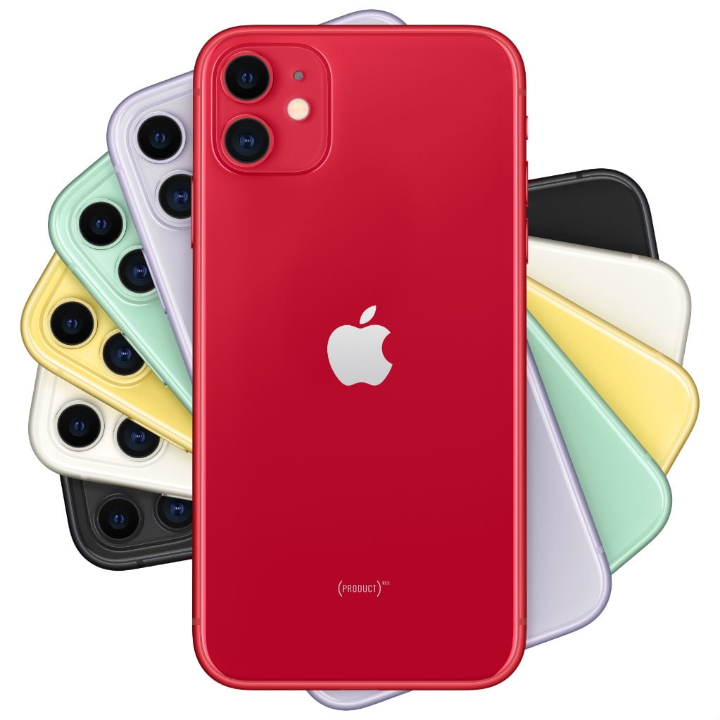 AT&T Apple iPhone 11 128GB, (PRODUCT)RED - Walmart.com