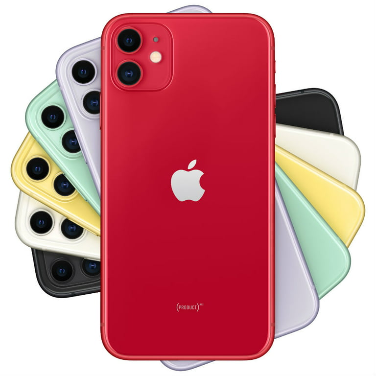 AT&T Apple iPhone 11 128GB, (PRODUCT)RED - Walmart.com