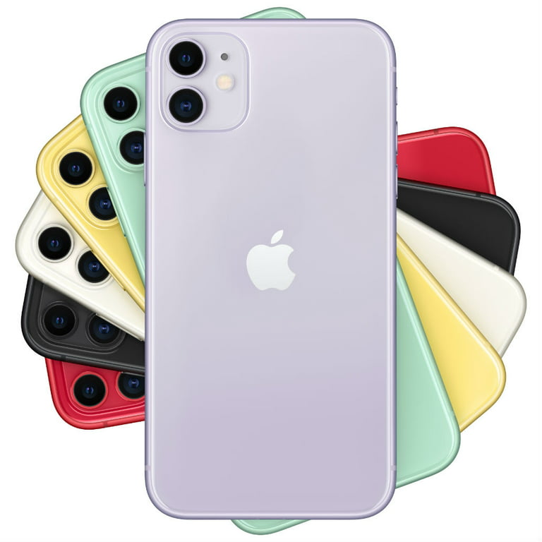 AT&T Apple iPhone 11 128GB, Purple - Walmart.com