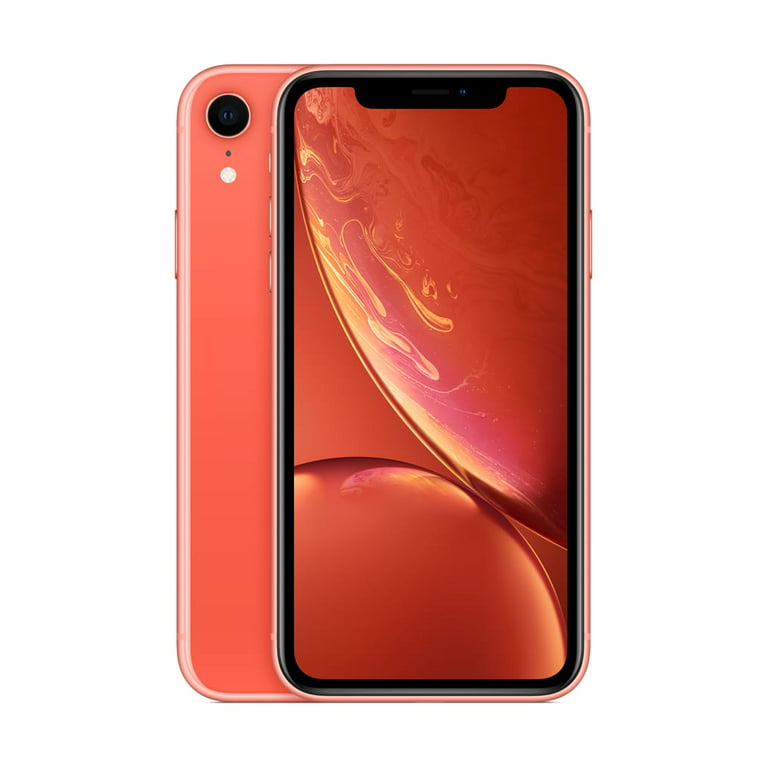 AT&T Apple iPhone XR 64GB, Coral - Upgrade Only - Walmart.com