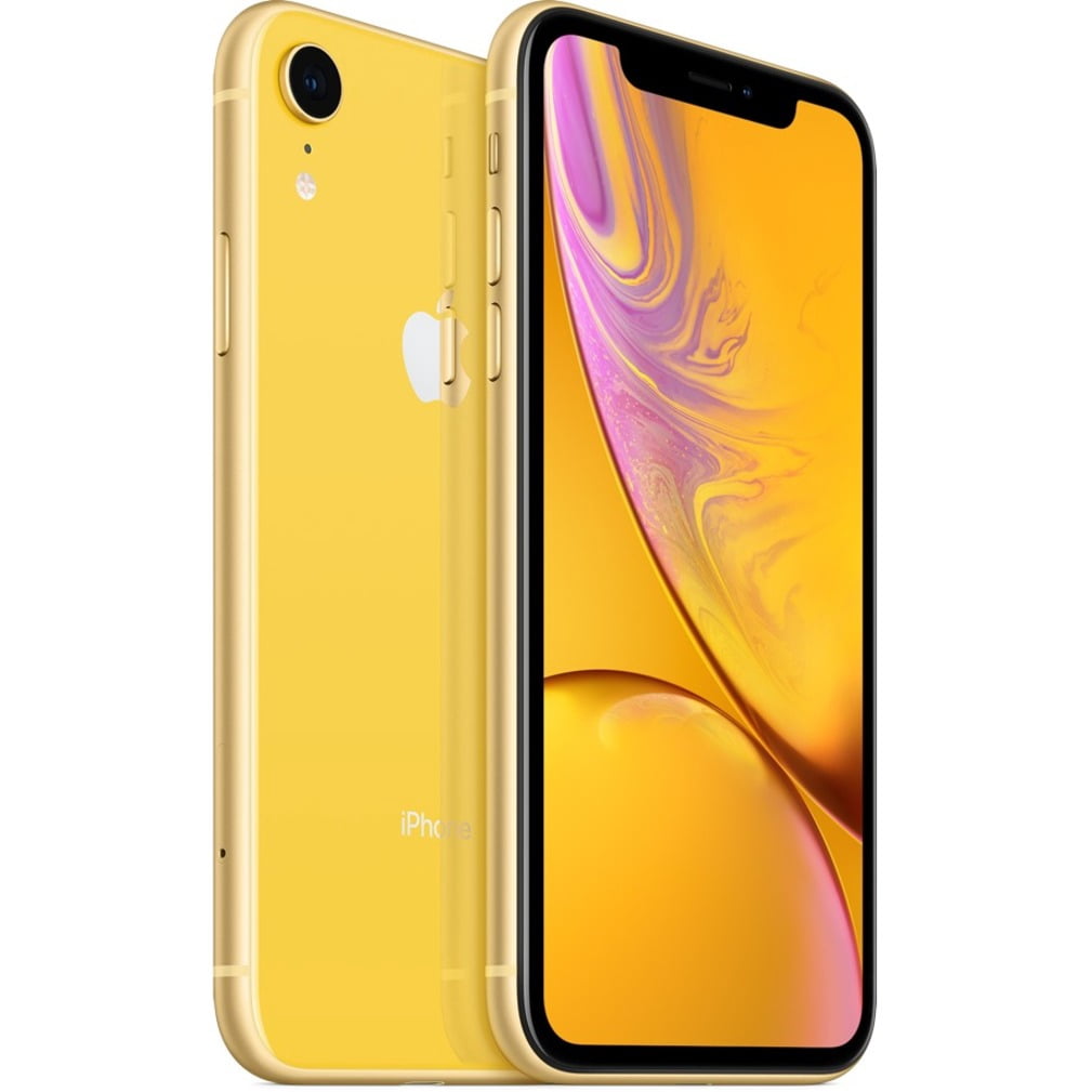 AT&T Apple iPhone XR 64GB, Yellow