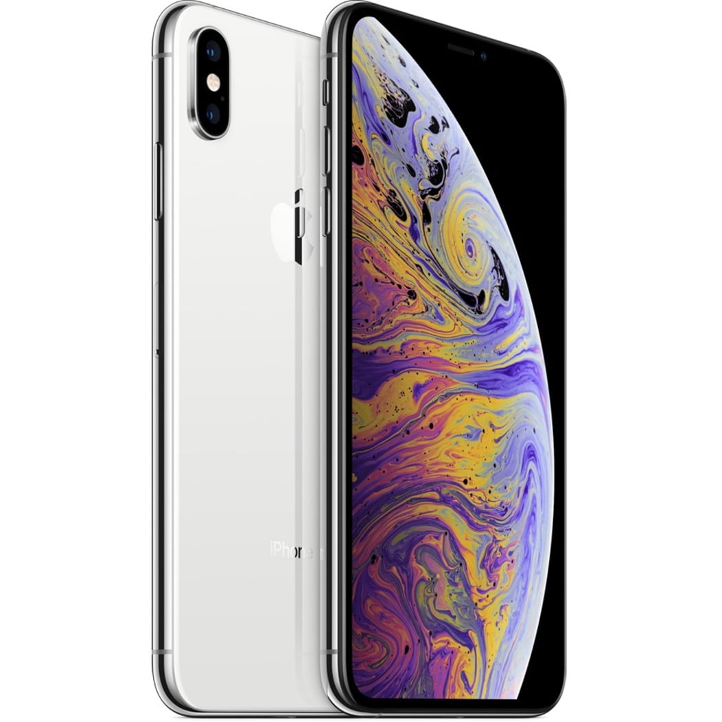 AT&T Apple iPhone XS Max 512GB, Silver - Upgrade Only