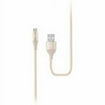 thumbnail image 1 of AT&T Braided 4' Micro USB Cable for Android and Windows Devices - Retail Packaging (Gold), 1 of 2
