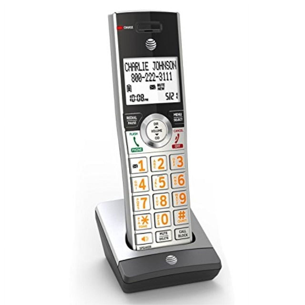 Free Shipping! AT&T CL80107 - Cordless extension handset with caller ID ...