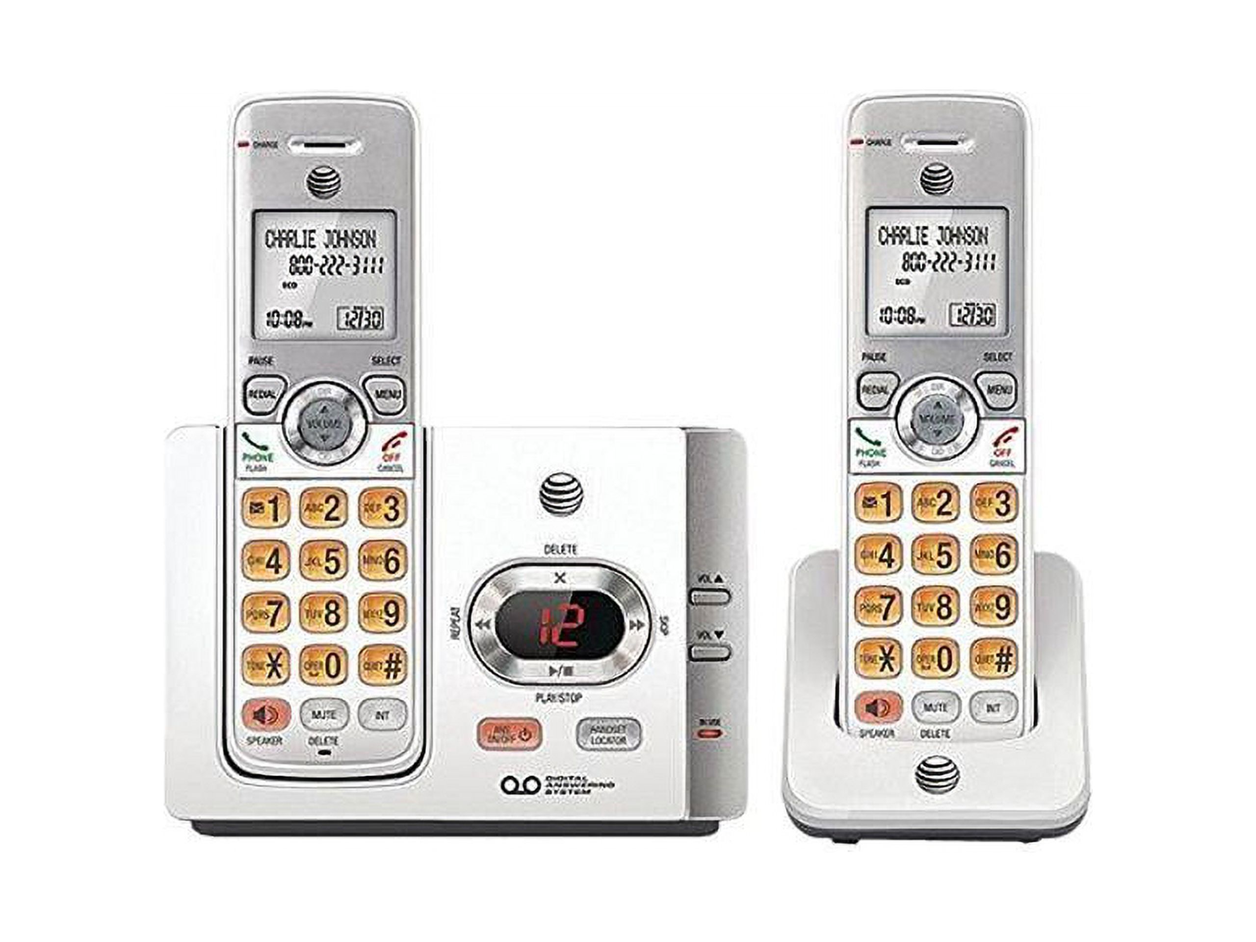 AT&T EL52215 DECT 6.0 Cordless Answering System with Caller ID/Call Waiting (2 Handsets) - image 1 of 6