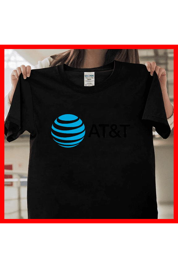 AT&T Employee Telecom Communications Company Logo Graphic T4514 Unisex Graphic T-Shirt Soft Cotton, Sizes S-5XL