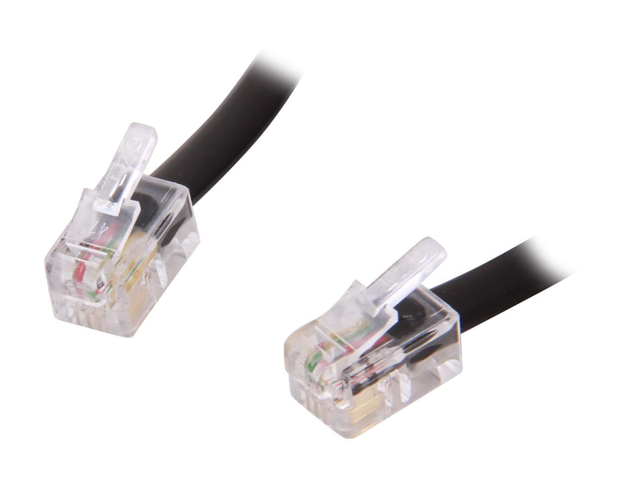 AT&T F8V10112BK Coiled Telephone Handset Cord, 12 feet (3.7m